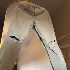 Damaged jeans size 12
